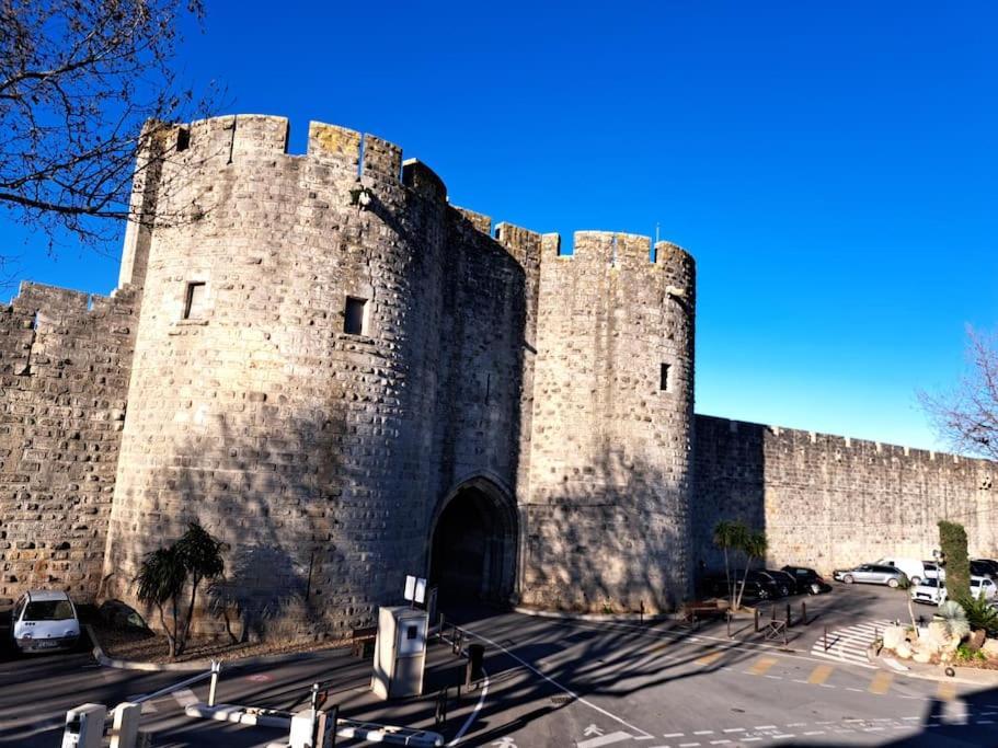 Lesehan Appartement Aigues Mortes Vue Remparts Bagian luar foto